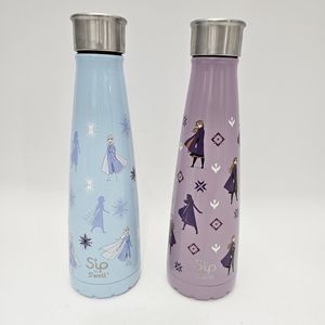 Sip by Swell Bottle,  Disney's  Frozen theme, set of 2 Elsa Anna